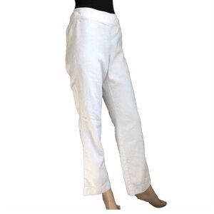 PLAZA PANT By City DKNY old white linen pants S:2